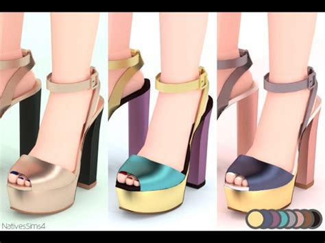 Heels 01 At Natives Sims 4 The Sims 4 Catalog