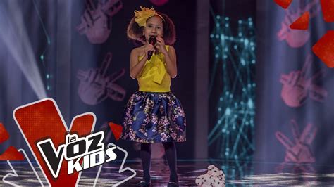 Aixa Canta La Invitación Audiciones A Ciegas La Voz Kids Colombia