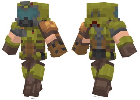 Doom Guy Eternal Minecraft Skins