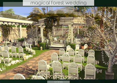 Magical Forest Wedding Venue At Cross Design Sims 4 Updates