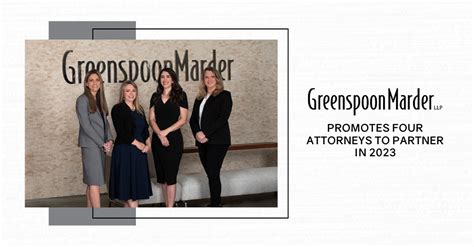 Greenspoon Marder Promotes Four Attorneys To Partner In