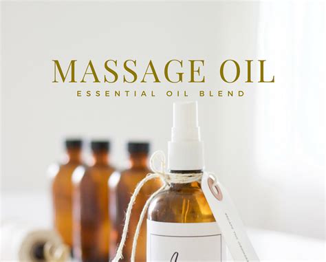 How To Make Massage Oil With Essential Oils Its A Great Body Lotion