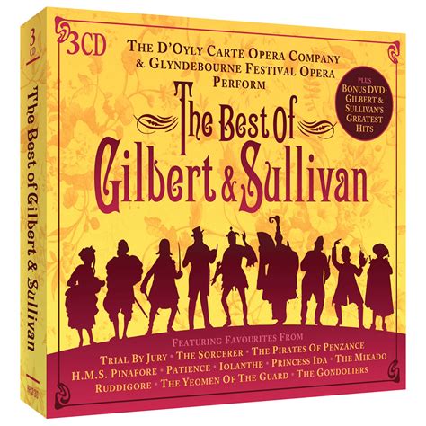 The Best Of Gilbert And Sullivan Cd And Bonus Dvd Acorn