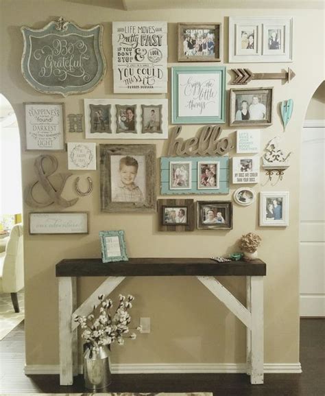 The Ins And Outs Of Gallery Walls Shabby Chic Wall