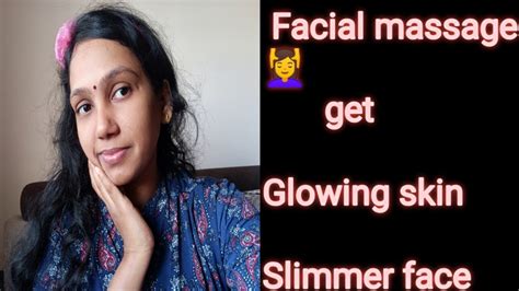 Facial Massage Routine For Glowing Skinand Slimmer Faceanti Aging Face