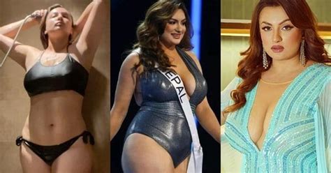 Jane Dipika Garrett Miss Universe Nepal 2023 First Plus Size Thick N Curvy Contestant R