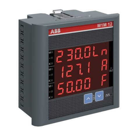 Abb M1m12 Digital Multifunction Metermeter 1syg207591r4051
