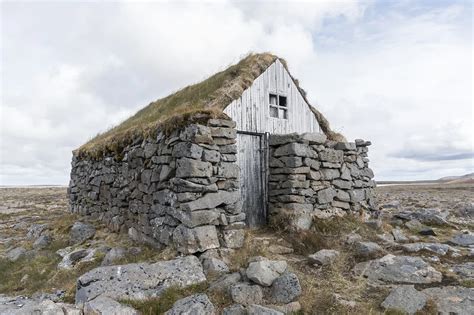 Free Image On Pixabay Iceland Stone House Building In 2021 Stone