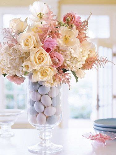 30 Vivid Diy Easter Spring Table Centerpieces Easter Floral Creative