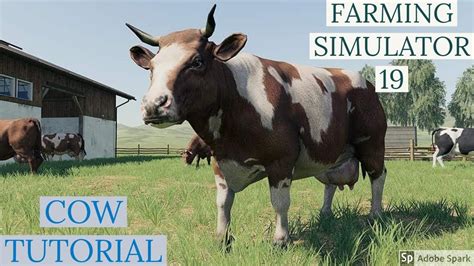 Farming Simulator 19 Cow Tutorial Youtube