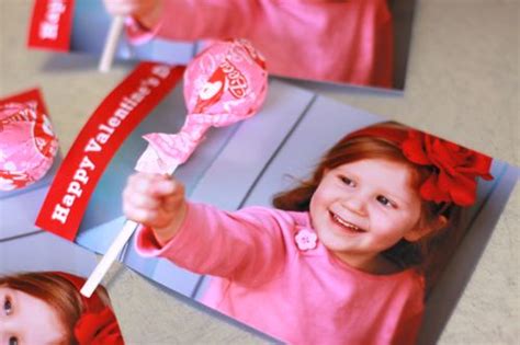 Diy Valentines Card With Lollipops Cute Thrifty Nw Mom
