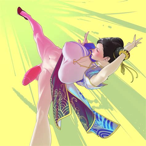 Rule 34 1futa Balls Big Breasts Big Penis Black Hair Bottomless Breasts Brown Eyes Chun Li