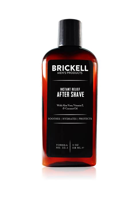 The Best Natural Alcohol Free Aftershave For Men Brickell Mens