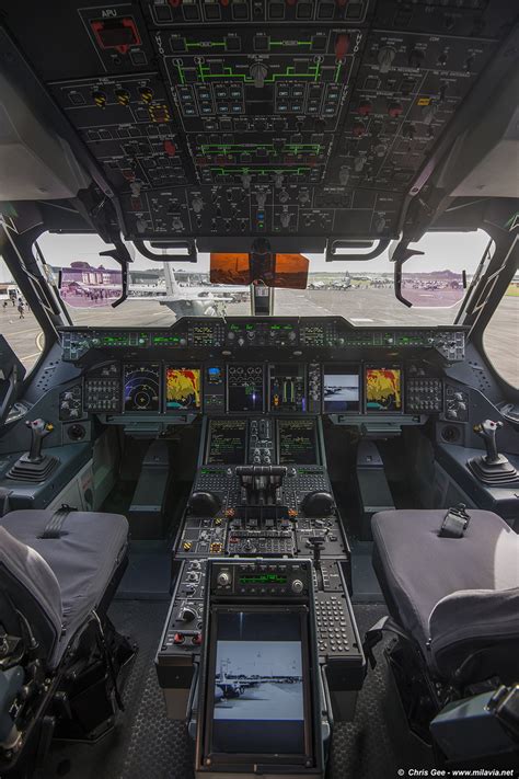 Maybe you would like to learn more about one of these? A400M cockpit - Royal New Zealand Air Force 80th ...
