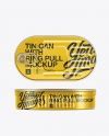 Download Sardine Tin Can Mock-up in Can Mockups on Yellow Images ...