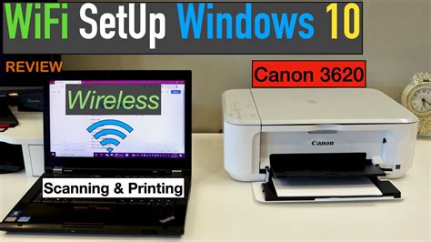 Canon Pixma Mg3620 Wifi Setup Windows 10 Scanning And Printing Review