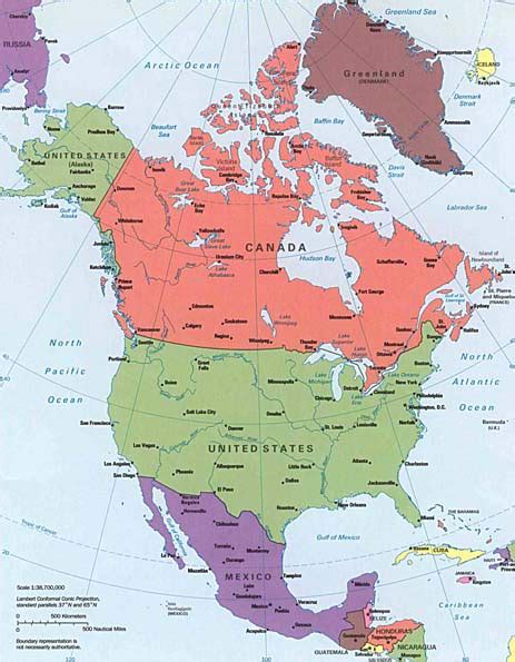Landforms Of North America Mountain Ranges Of North America United
