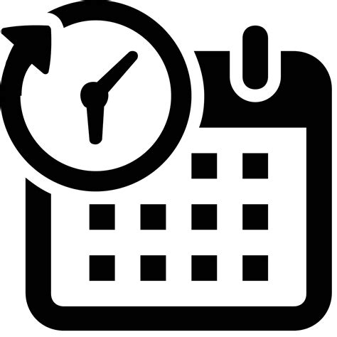 Schedule Icon Vector At Getdrawings Free Download
