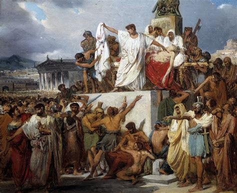 Julius Caesar Assassination Painting At Explore