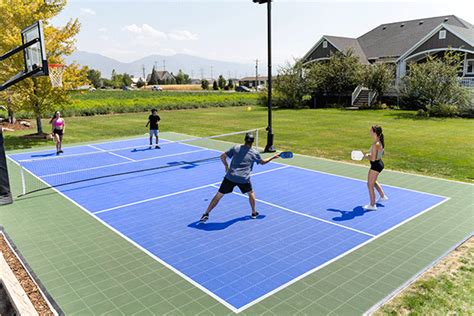 Indoor And Outdoor Pickleball Courts Sport Court