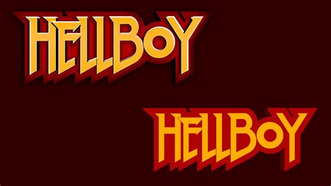 Hellboy Logos Remade By Megachico On Deviantart
