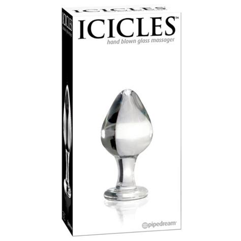 Icicles No 25 Glass Anal Plug Clear On Literotica