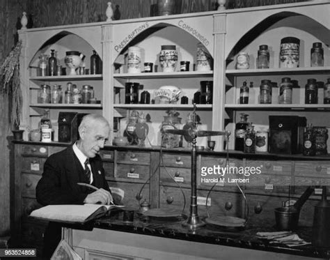 Vintage Pharmacy Bottles Photos And Premium High Res Pictures Getty