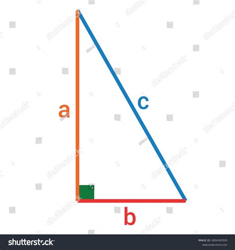 Pythagorean Theorem Mathematics Stock Vector Royalty Free 2054397029