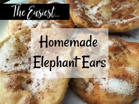 The ears become erect and the claws become retractable by the third or the fourth week. The Easiest Homemade Elephant Ears - Kristin Sterk