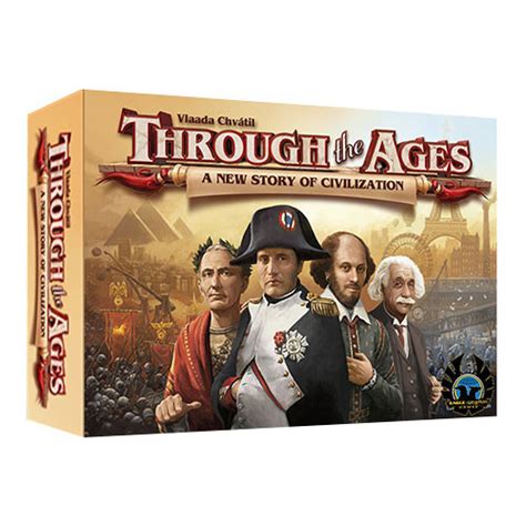 Through The Ages A New Story Of Civilization Board Games Miniature