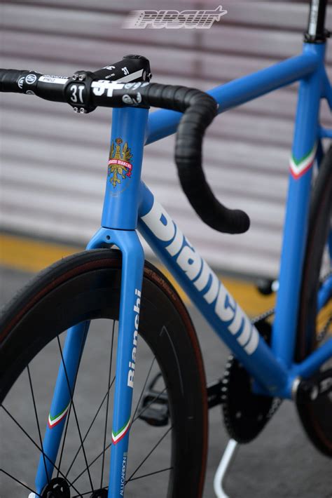 Pursuit Bicycles Azzurro Blue Bianchi Super Pista Imgur Bici