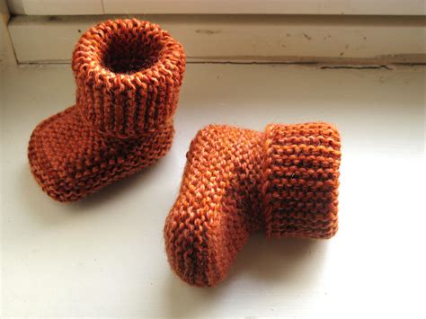 Oh Baby Baby Booties By Judy Nemish Pattern Source KnitL Flickr