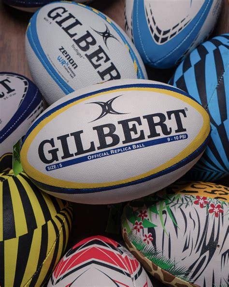 Gilbert Rugby Training Balls Overprints Ex Display Sizes 5 4 3