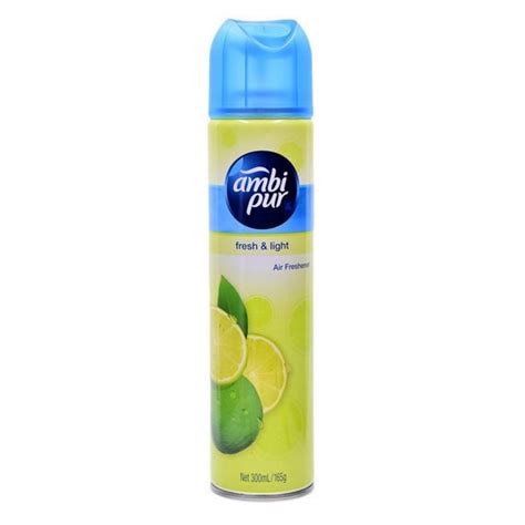 Ambi pur exotic jasmine car freshener delivers refreshing fragrance consistently. Ambi Pur Aerosol Fresh and Light Air Freshener