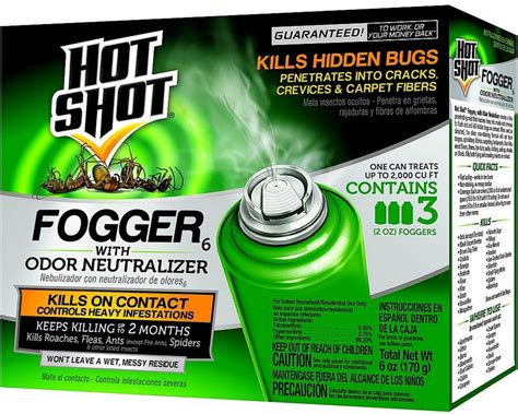 Hot Shot Indoor Insect Fogger 3 Ea Pack Of 3