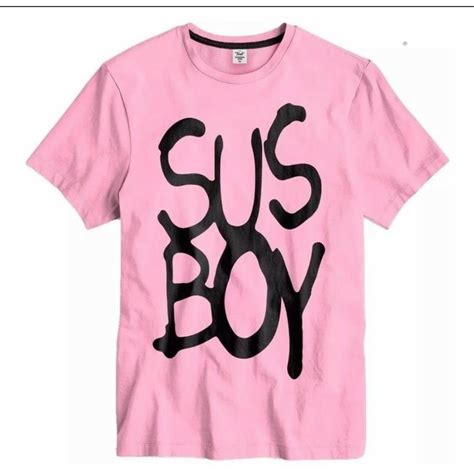 Camiseta Sus Boy Masculina E Feminina Manga Curta T Shirt 100 Algodão