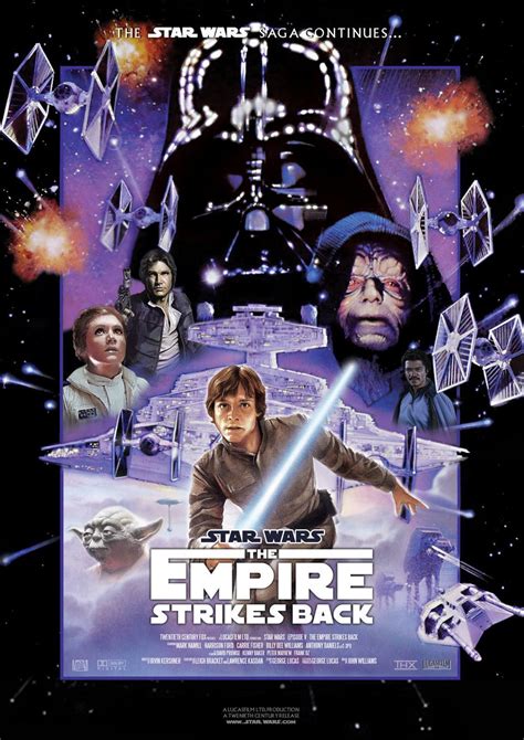 Star Wars Episode V The Empire Strikes Back Mini Print B Póster