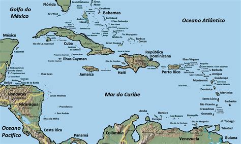 Caribe Fica Em Qual Continente