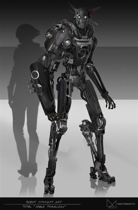 Check Out This Behance Project Robot Concept Art Total Advertising