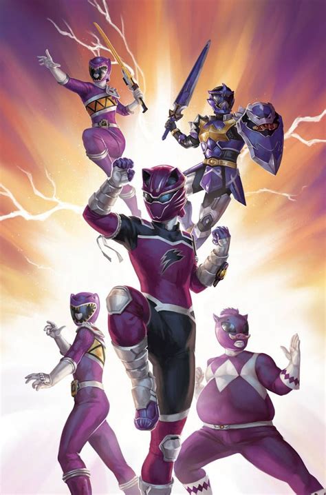 Mighty Morphing Power Rangers 35 Purple By Https Deviantart