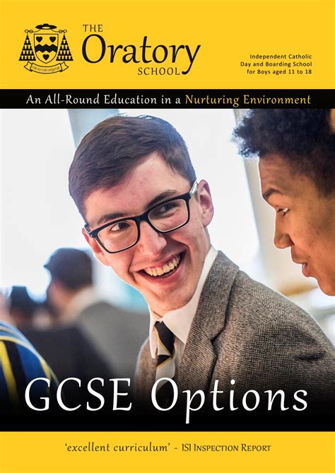 The Oratory School Gcse Options Booklet By The Oratory School Issuu
