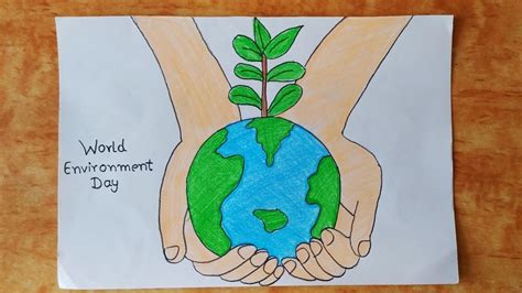 Environment Day Save Environment Drawing Drawing Image