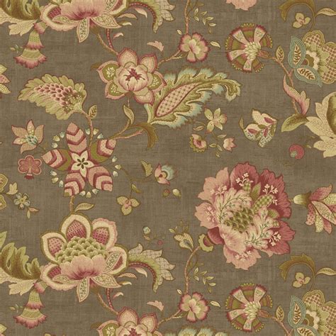 Find the best wallpaper borders at the lowest price from top brands like york, norwall, disney & more. Brewster Wallcovering Namaste Brown Jacobean Floral Wallpaper