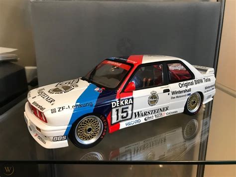 118 Minichamps 1989 Bmw M3 E30 Dtm 15 Robert Ravaglia Rare Dealer