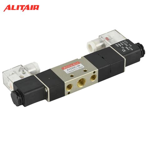 Dc 24v 015 08mpa 4v230 08p Bsp 14 Normally Closed 3 Position 5 Way