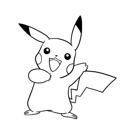 Pikachu Drawing Easy Free Download On Clipartmag