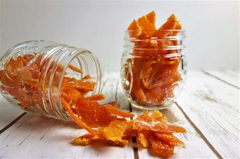 Candied Orange Peels Are A Great Way To Use Your Discarded Orange Peels