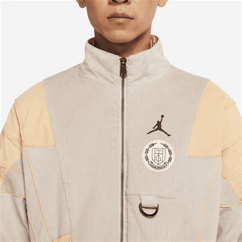 jordan x russell westbrook x honor the t jacket cream ii the sole supplier