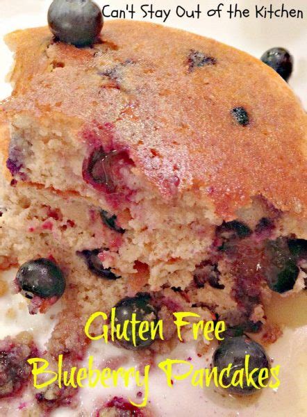 Gluten Free Blueberry Pancakes Recipe Pix 27 828 Cant Stay Out