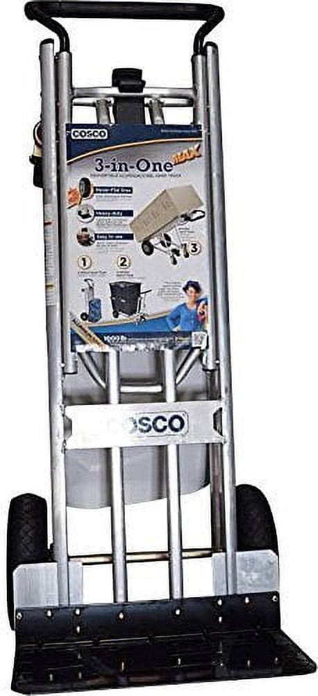 Cosco 3 In 1 Aluminum Hand Truckassisted Hand Truckcart W Flat Free